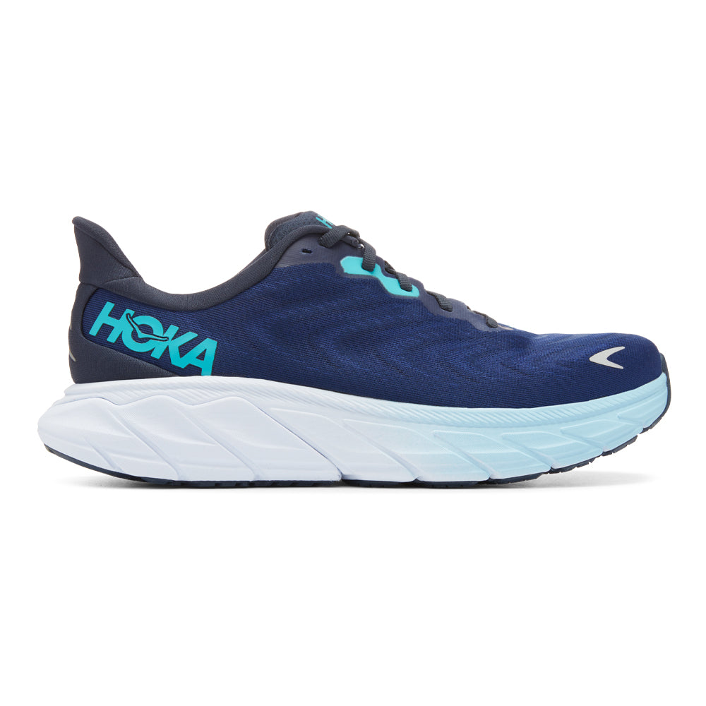 Men's Hoka Arahi 6, Outer Space/Bellwether Blue, 10.5 D Medium