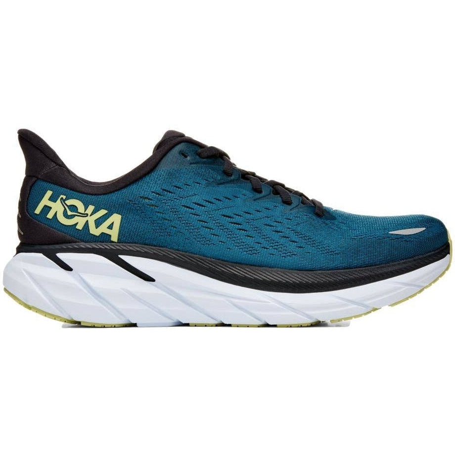 Men's Hoka Clifton 8, Blue Coral/Butterfly, 9 D Medium