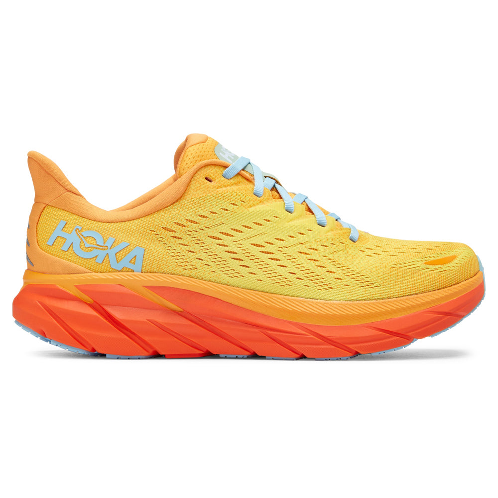 Men's Hoka Clifton 8, Radiant Yellow/Maize, 11.5 D Medium