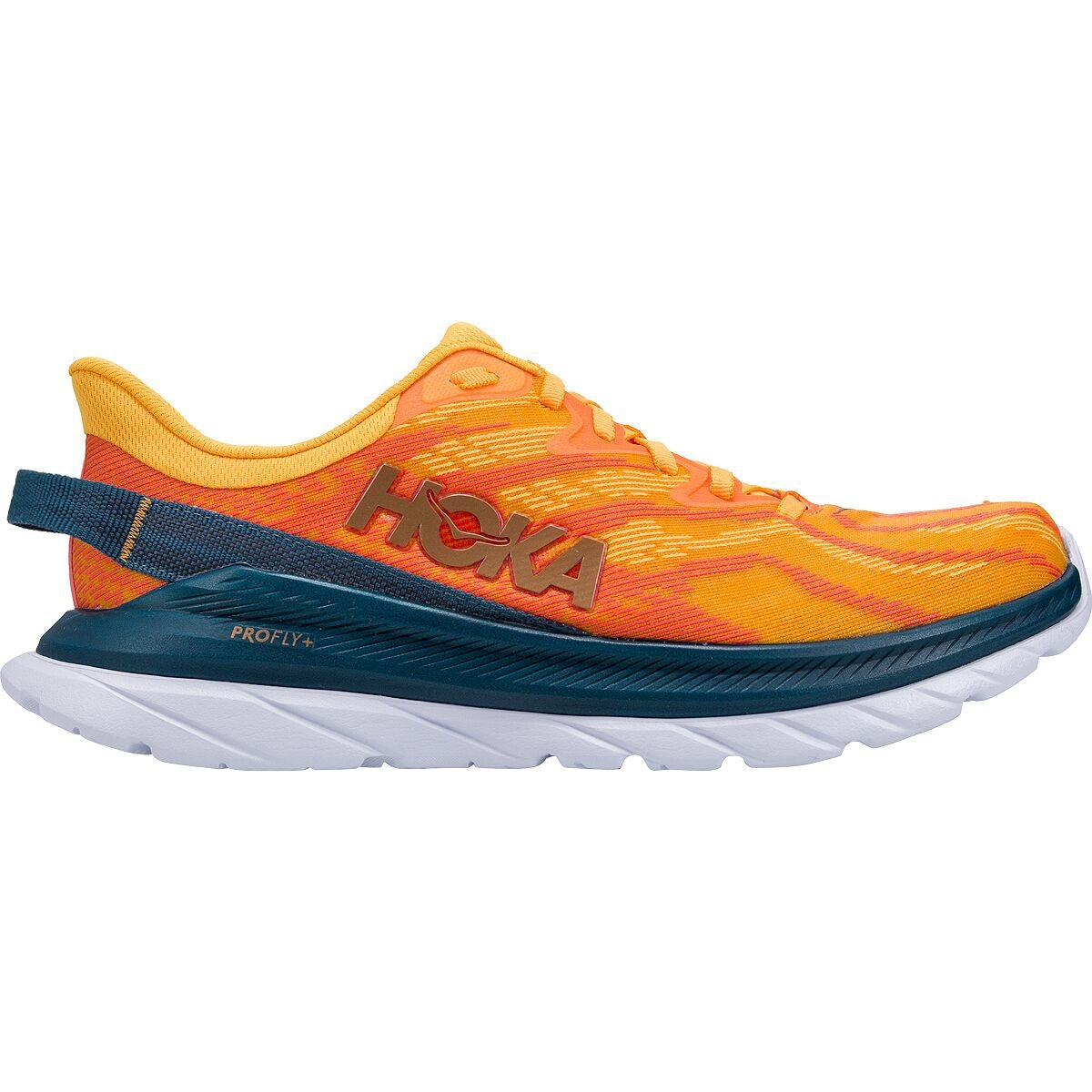Men's Hoka Mach Supersonic, Radiant Yellow/Camellia, 11.5 D Medium