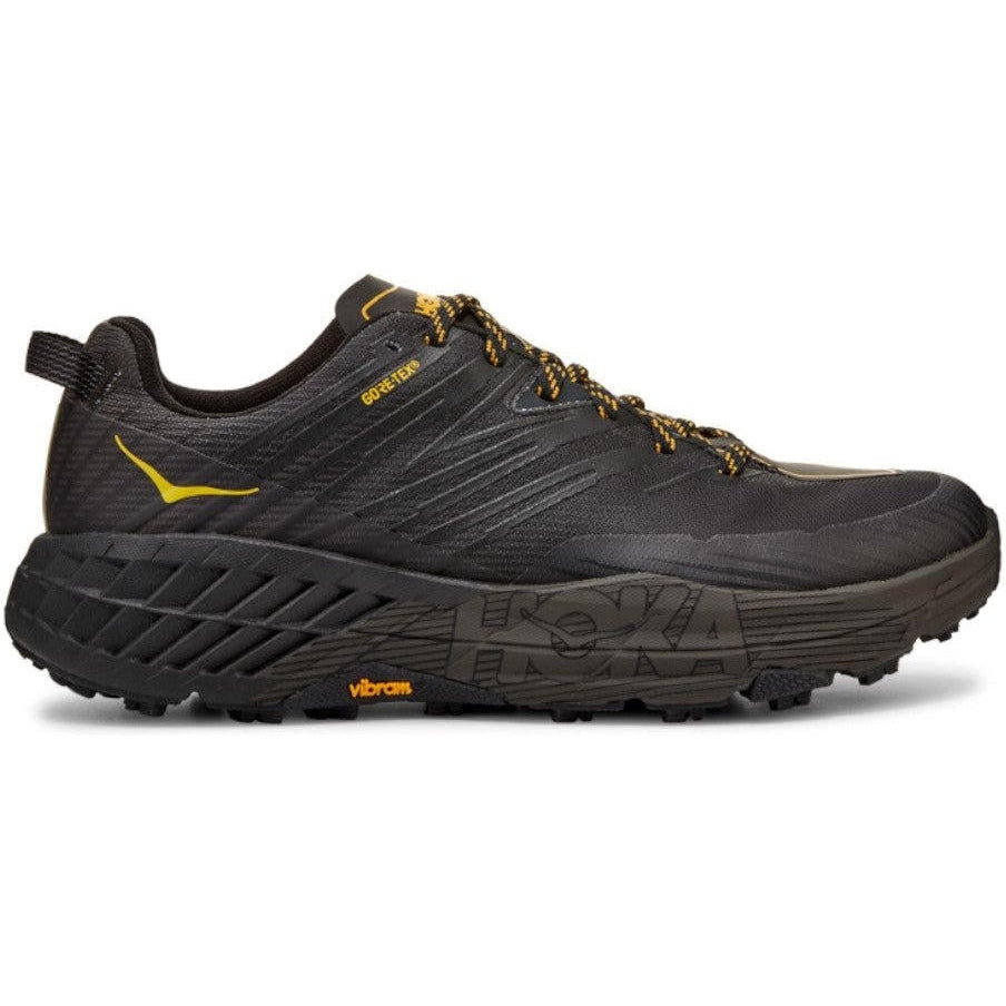 Men's Hoka Speedgoat 4 GTX, Anthracite/Dark Gull Grey, 10.5 D Medium
