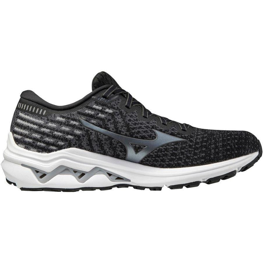 Men's Mizuno Wave Inspire 17 Waveknit, Black/Shade, 9 D Medium