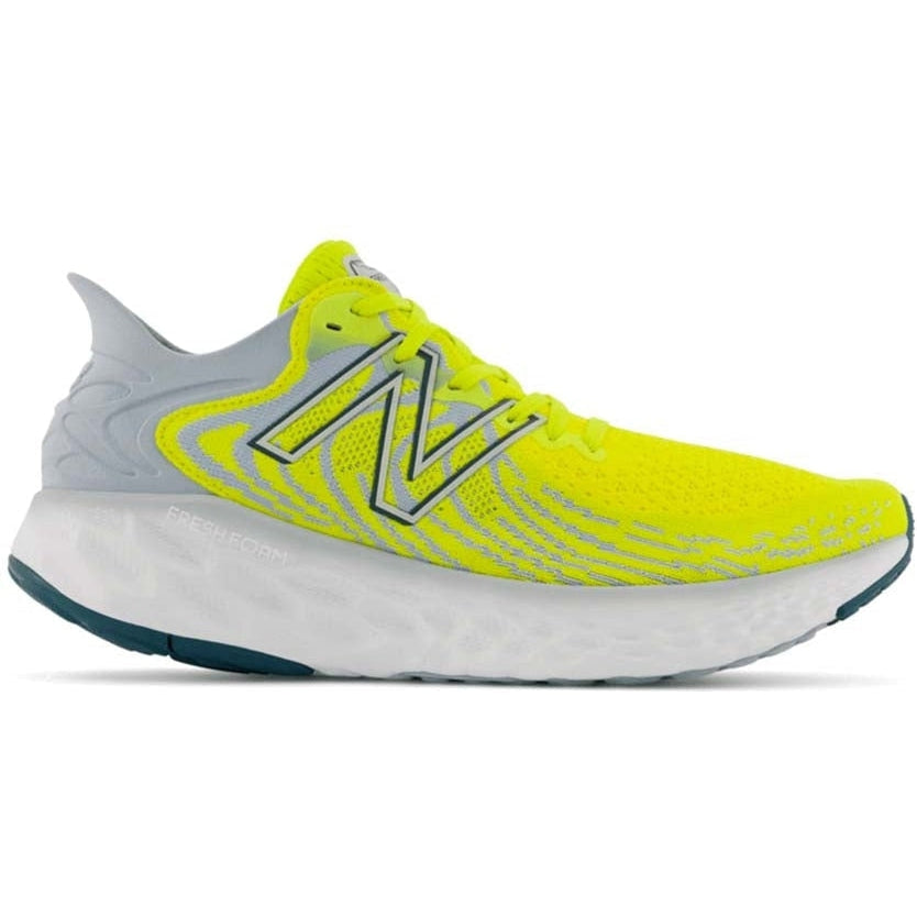 Men's New Balance Fresh Foam 1080 v11, Sulphur Yellow/Light Slate, 11.5 D Medium