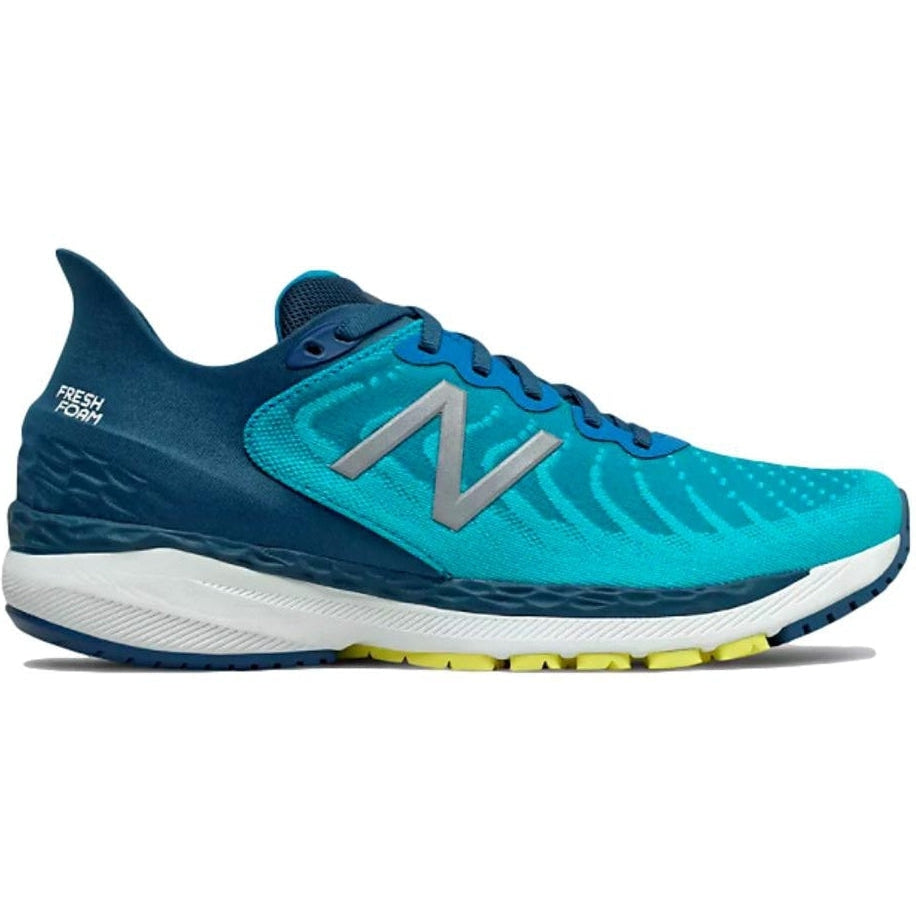 Men's New Balance Fresh Foam 860 v11, Wave/Virtual Sky, 8 2E Wide