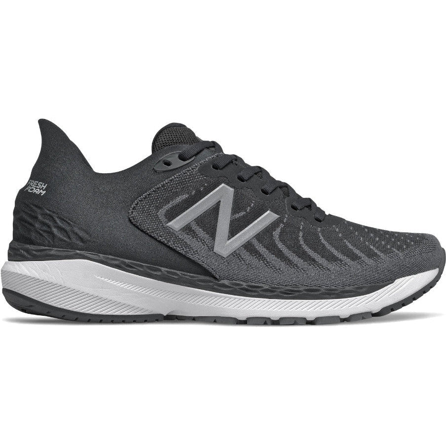 Men's New Balance Fresh Foam 860 v11, Black/White/Phantom, 10 D Medium