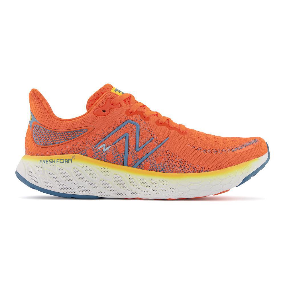 Men's New Balance Fresh Foam X 1080v12, Vibrant Orange/Spring Tide, 10.5 D Medium