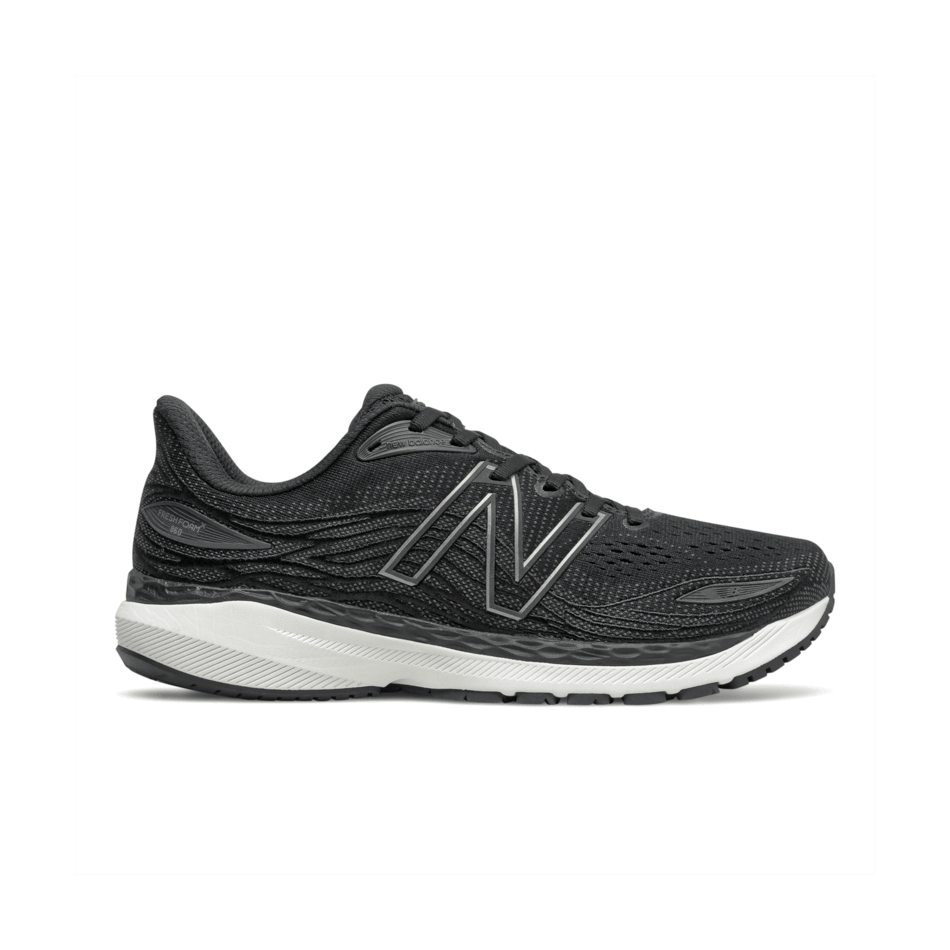 Men's New Balance Fresh Foam X 860v12, Black, 10.5 2E Wide