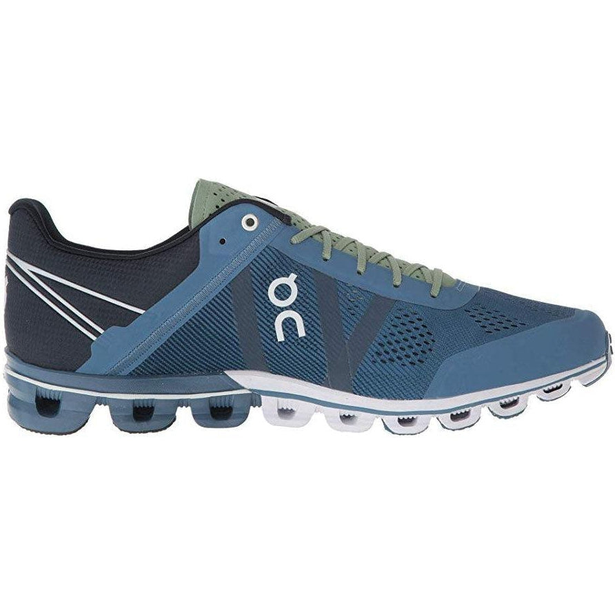 Men's On Cloudflow, Lake/Fern, 9.5 D Medium