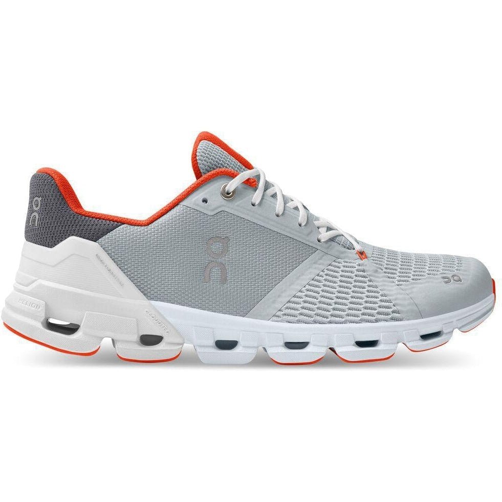 Men's On Cloudflyer, Glacier/Flame, 12.5 D Medium