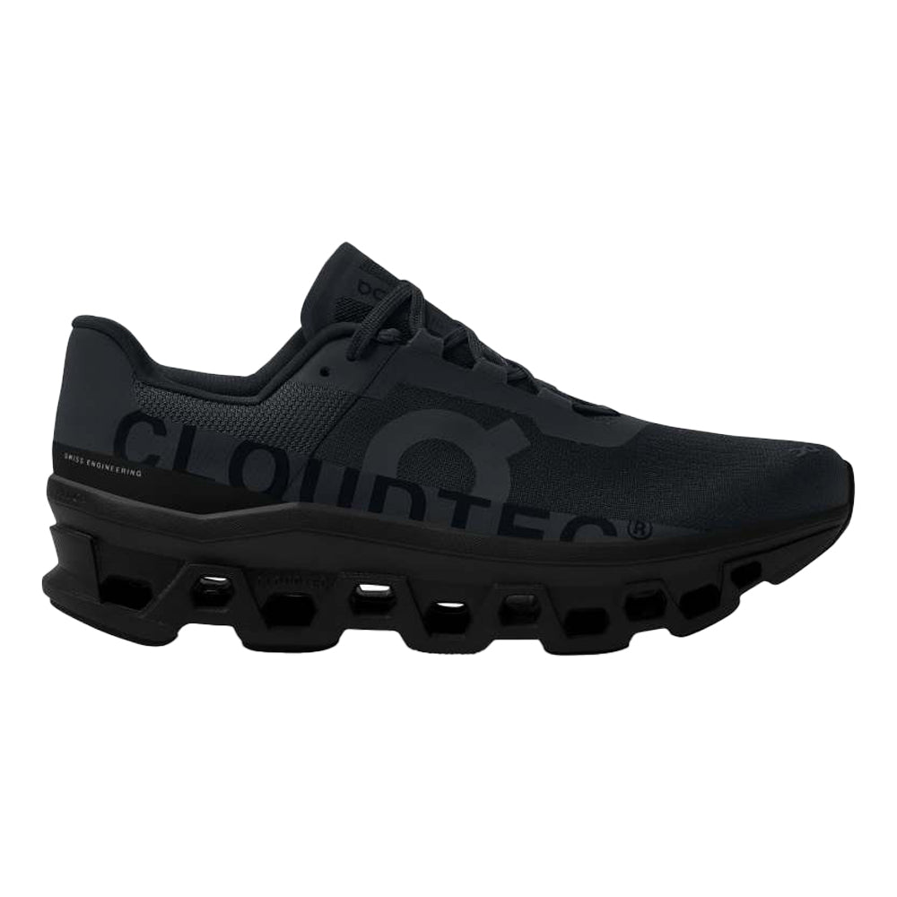 Men's On Cloudmonster, All Black, 12.5 D Medium