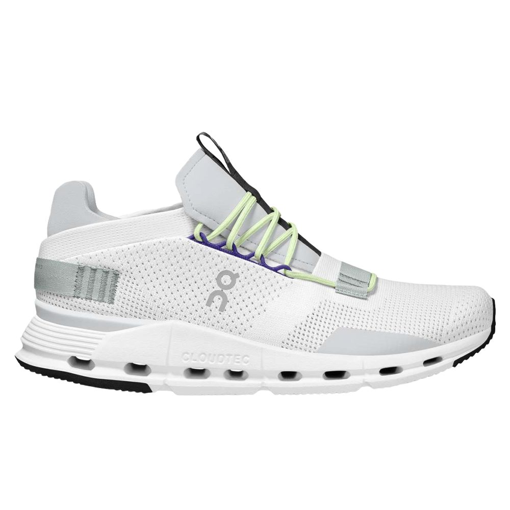 Men's On Cloudnova, White/Mineral, 13 D Medium