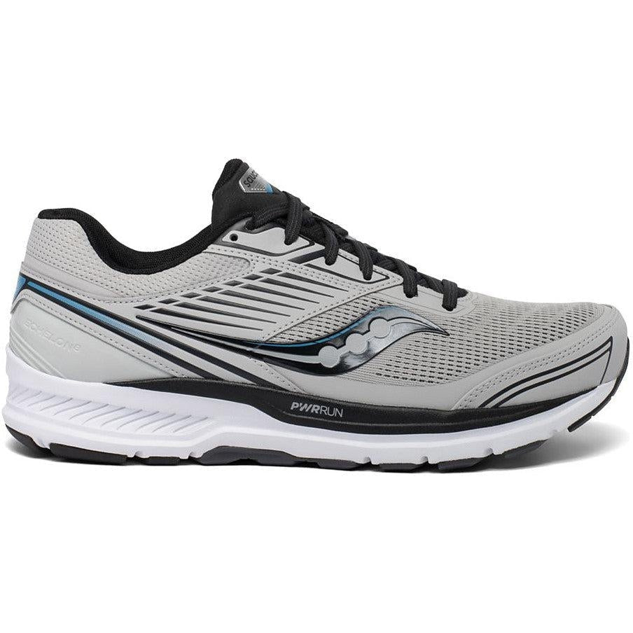 Men's Saucony Echelon 8, Alloy/Black, 9 2E Wide
