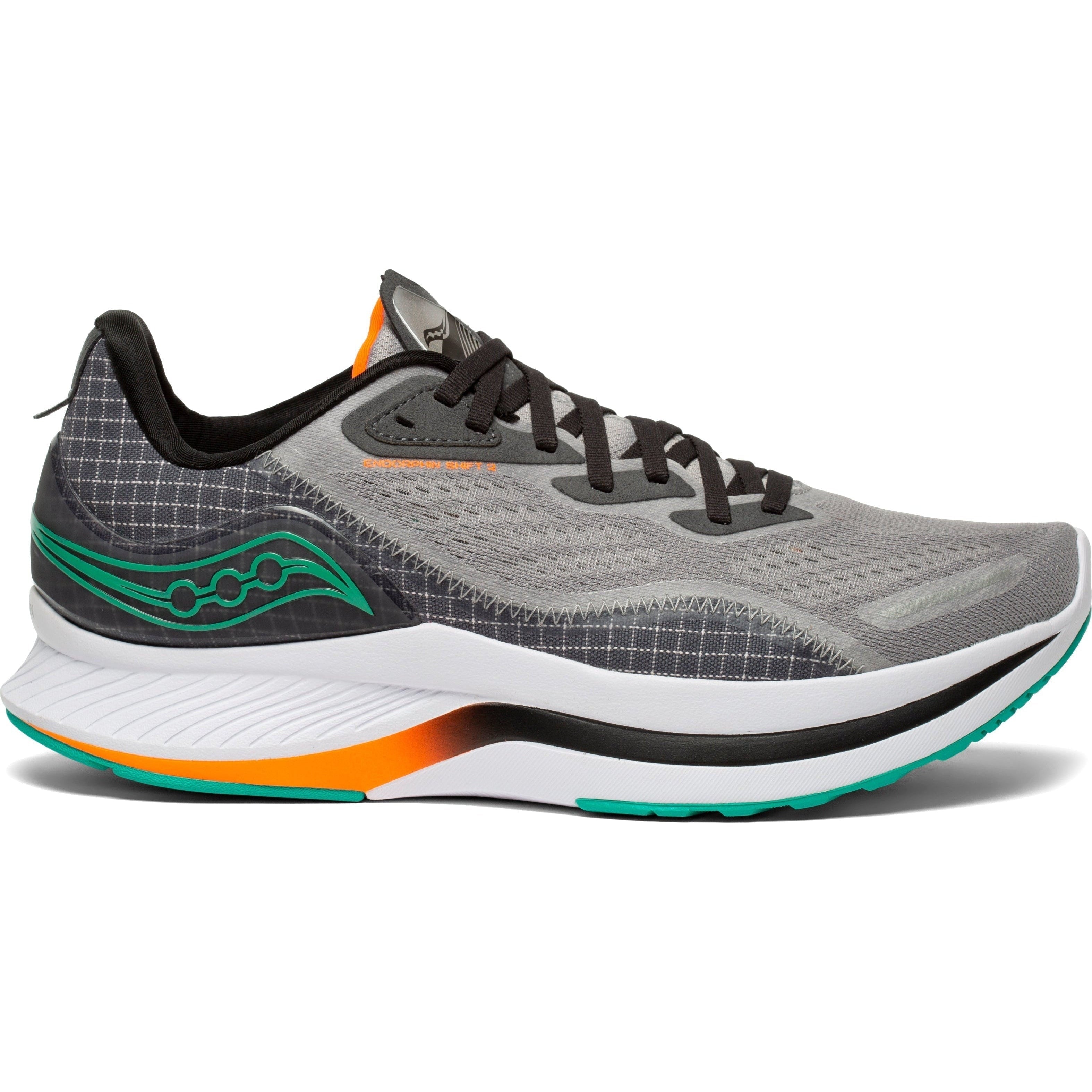 Men's Saucony Endorphin Shift 2, Alloy/Jade, 11 D Medium