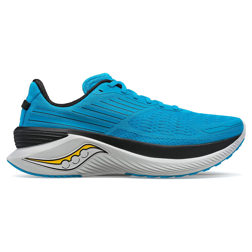 Men's Saucony Endorphin Shift 3, Ocean/Vizi Gold, 10.5 D Medium