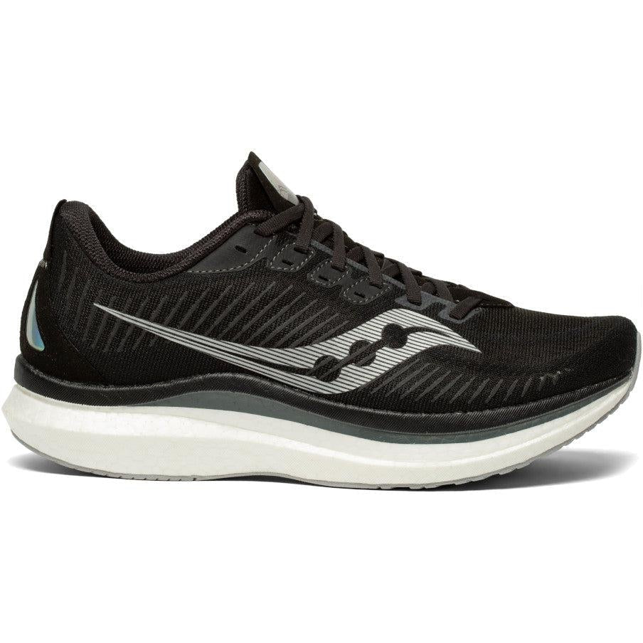 Men's Saucony Endorphin Speed 2, Black/Shadow, 9.5 D Medium