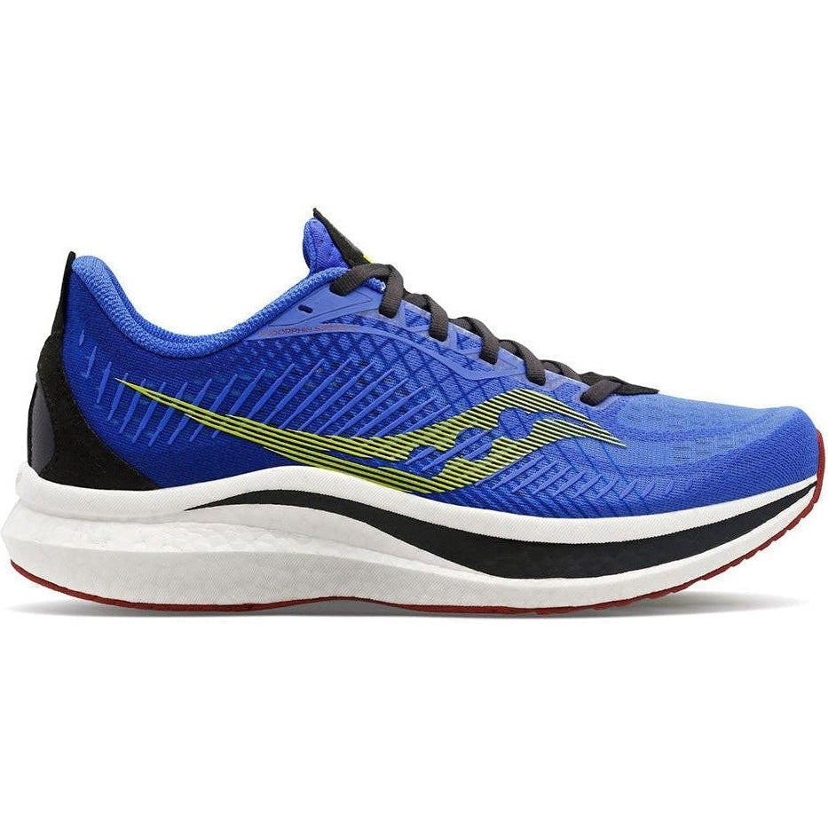 Men's Saucony Endorphin Speed 2, BLUE RAZ/ACID, 10 D Medium