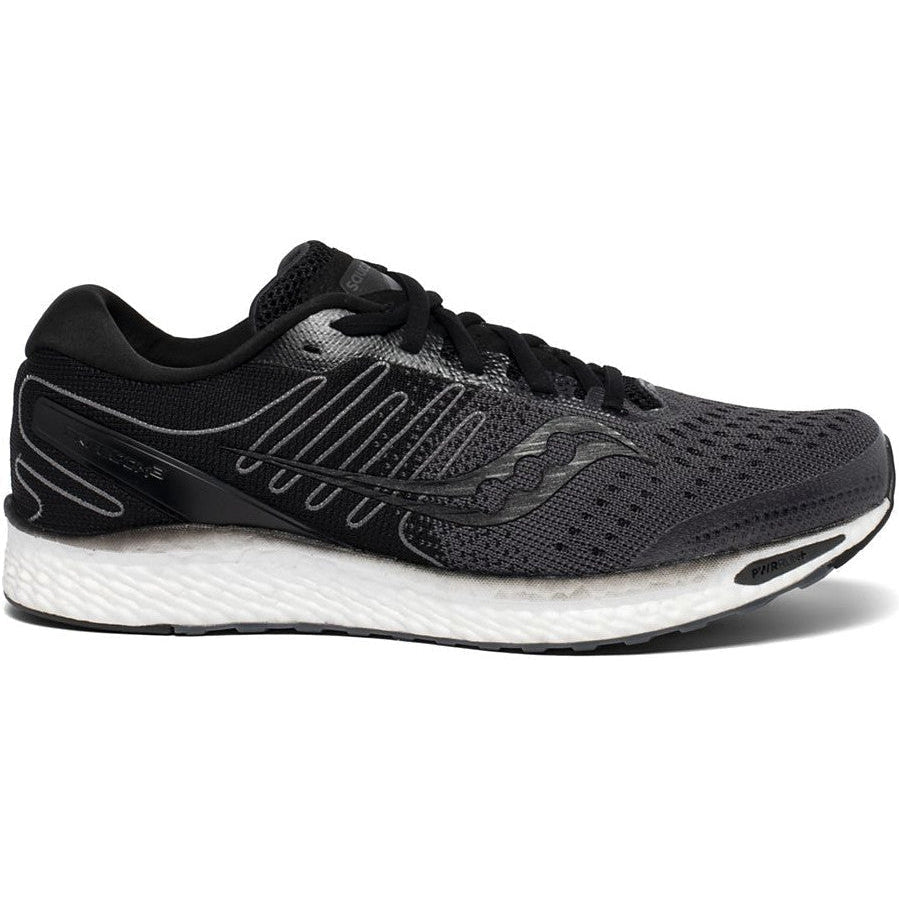 Men's Saucony Freedom 3, Black/White, 12.5 D Medium