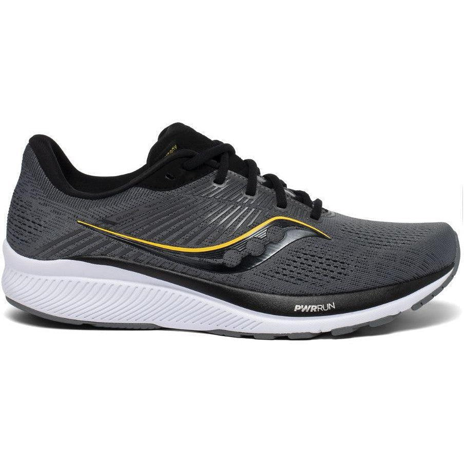 Men's Saucony Guide 14, Charcoal/ViZiGold, 10.5 D Medium