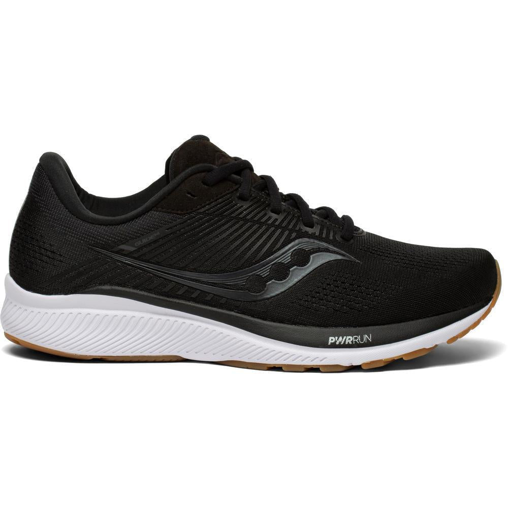 Men's Saucony Guide 14, Black/Gum, 8.5 D Medium