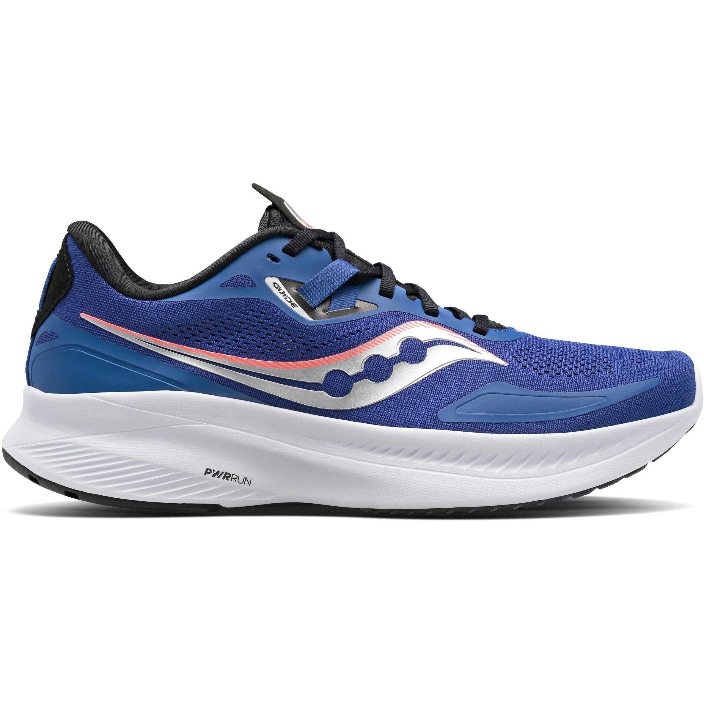 Men's Saucony Guide 15, Sapphire/Black, 13 2E Wide