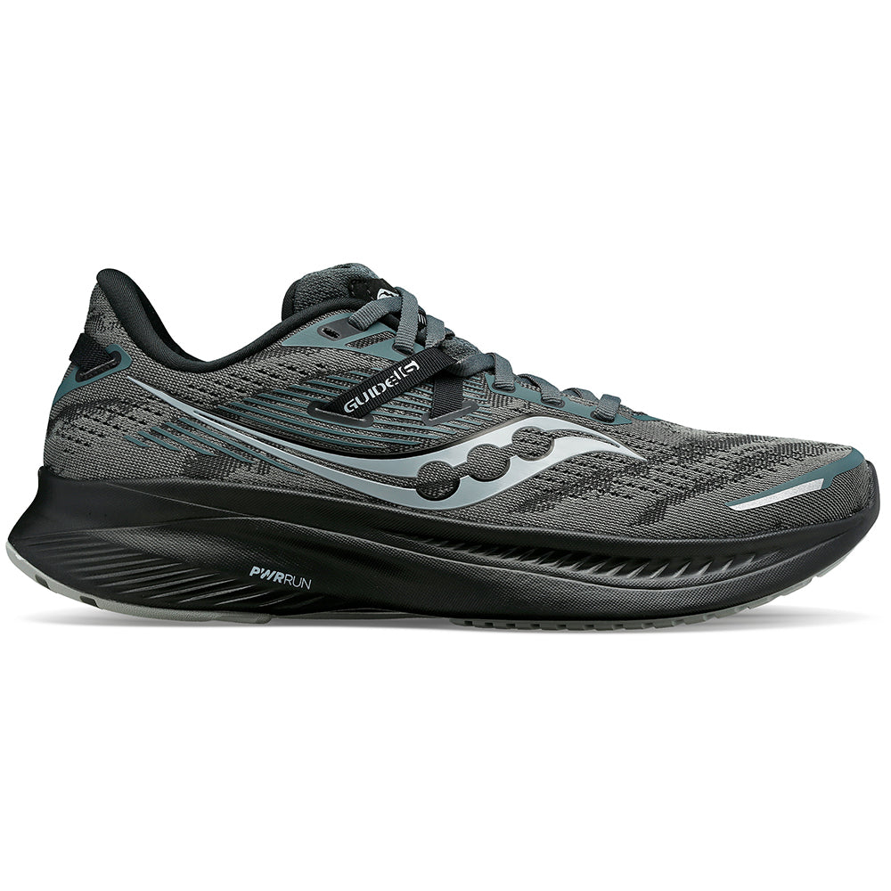 Men's Saucony Guide 16, Wood/Black, 12.5 D Medium