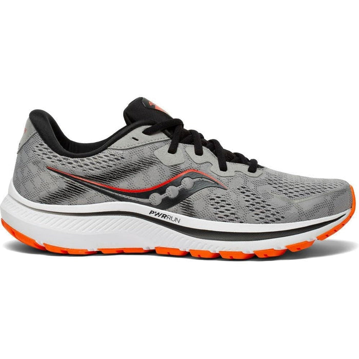 Men's Saucony Omni 20, Alloy/Fire, 11.5 2E Wide
