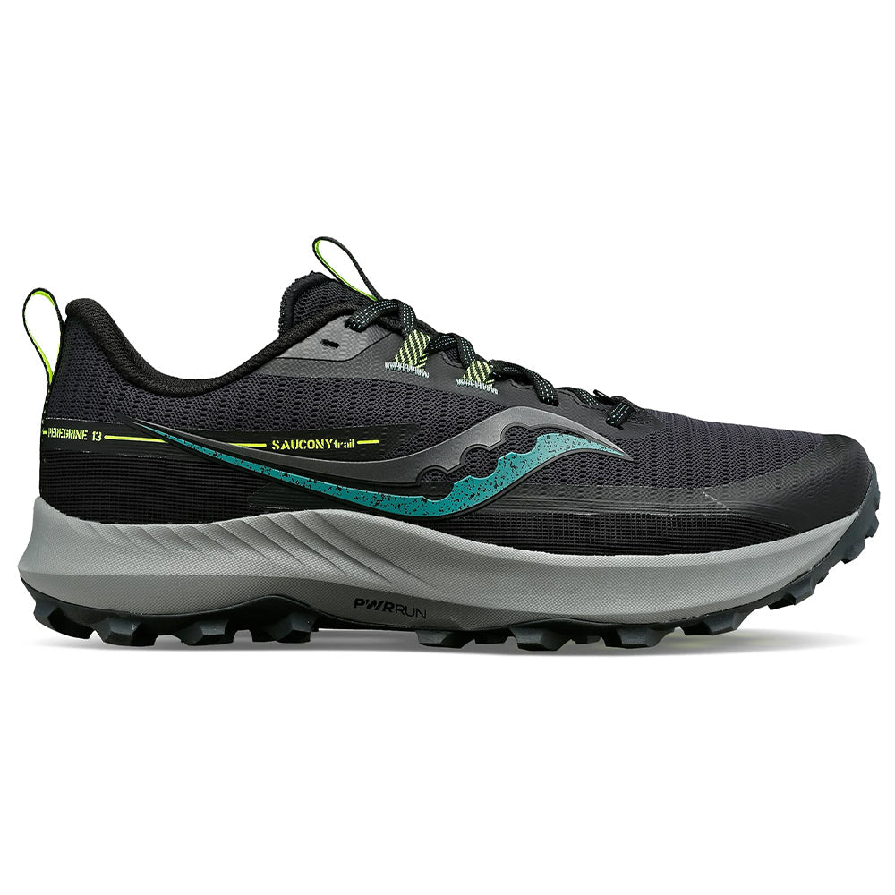 Men's Saucony Peregrine 13, Wood/Fossil, 10.5 D Medium