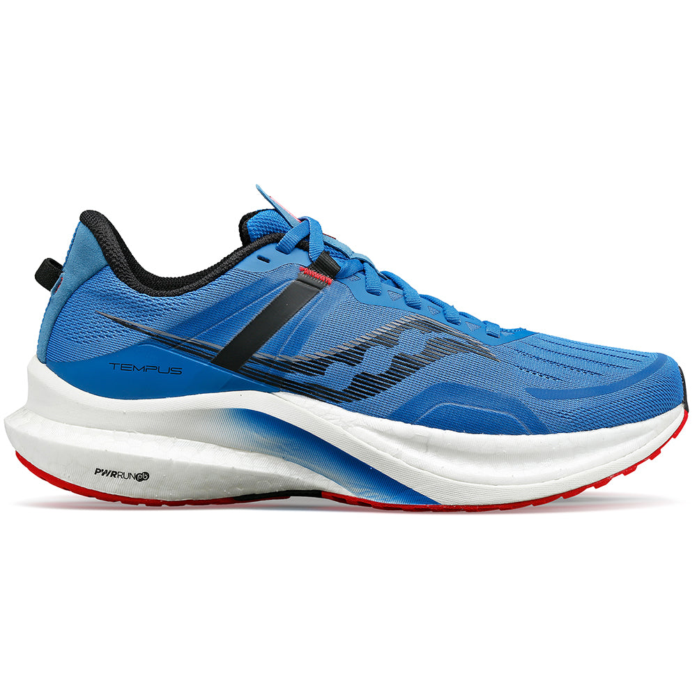 Men's Saucony Tempus, Hydro/Poppy, 8 D Medium