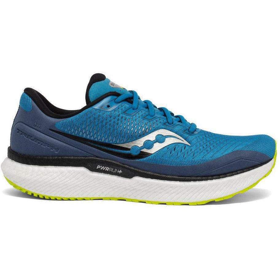 Men's Saucony Triumph 18, Cobalt/Storm, 12 D Medium