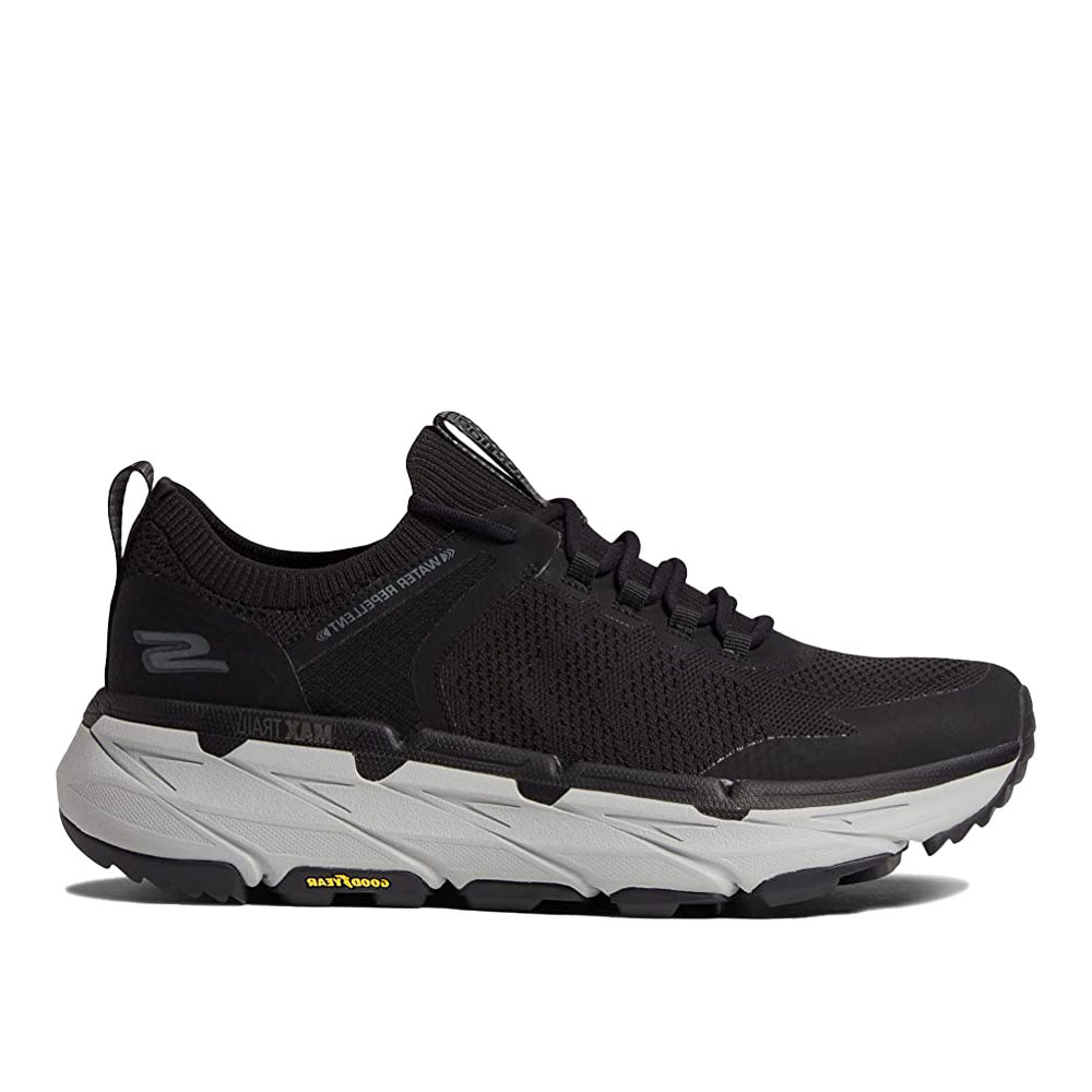 Men's Skechers Max Cushioning Premier Trail, Black/Grey, 11.5 D Medium