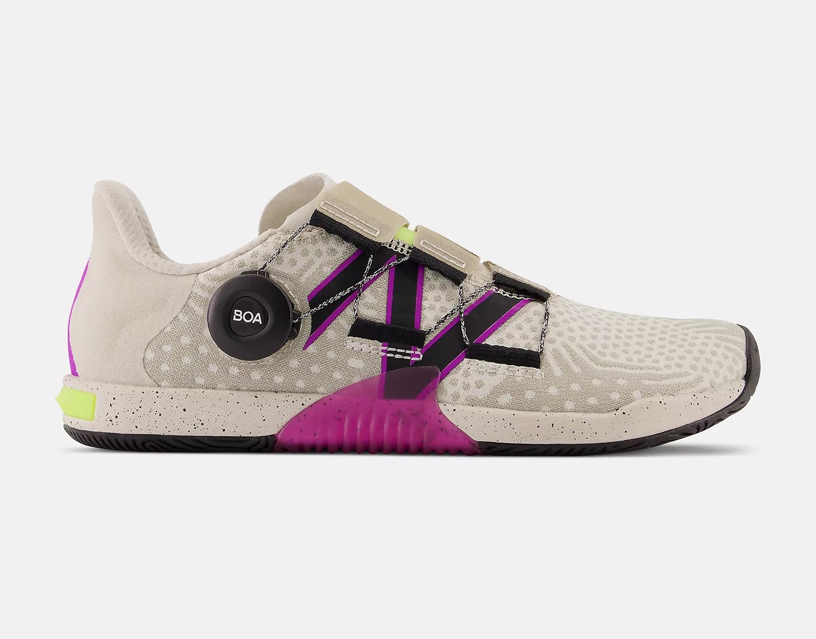 Women's New Balance Minimus TR BOA, Turtledove/Cosmic Rose, 8.5 D Wide