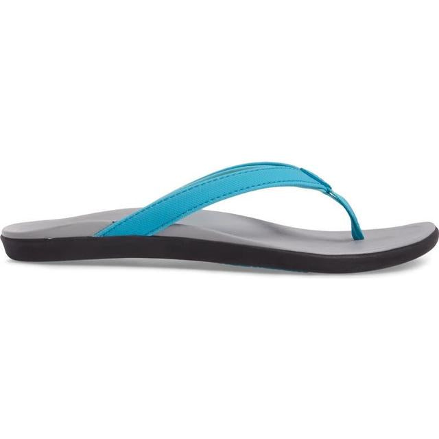 Women's Olukai Ho'opio, Blue Crush/Pale Grey, 10 B Medium