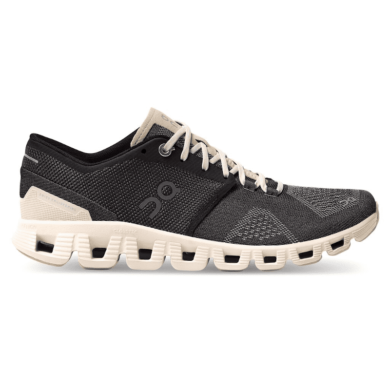 Women's On Cloud X, Black/Pearl, 9 B Medium