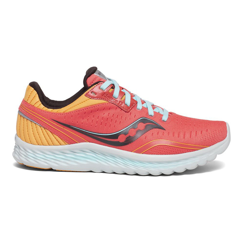 Women's Saucony Kinvara 11, Coral, 7.5 B Medium