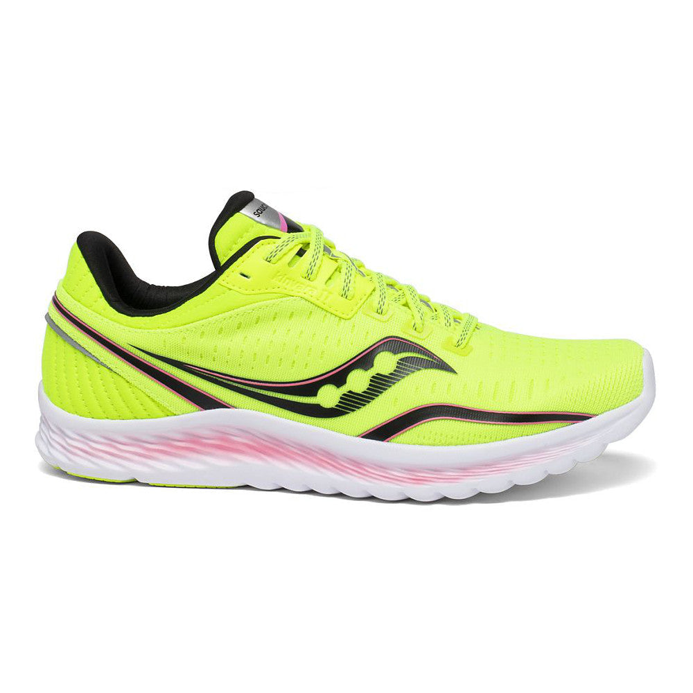 Women's Saucony Kinvara 11, Citron, 7 B Medium