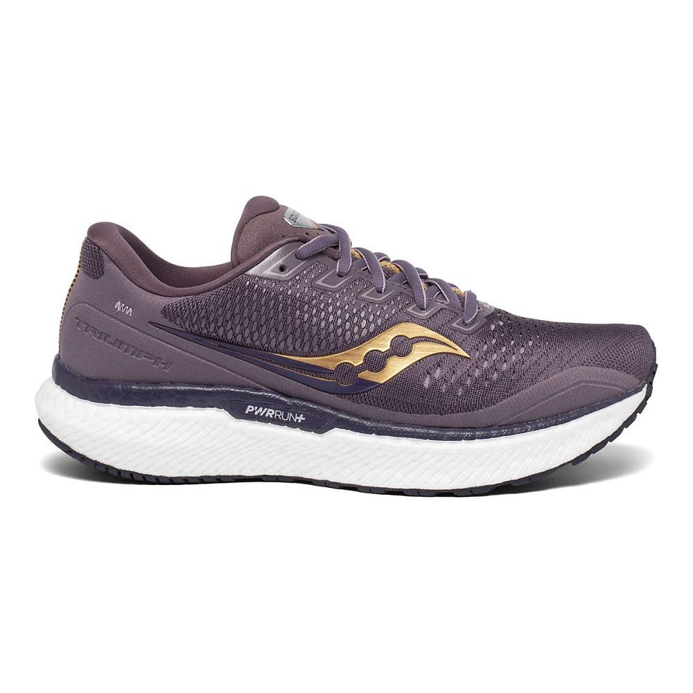 Women's Saucony Triumph 18, Dusk/Gold, 10 B Medium