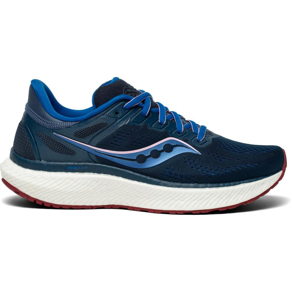 Women's Saucony Hurricane 23, Space/Fairytale, 10.5 B Medium