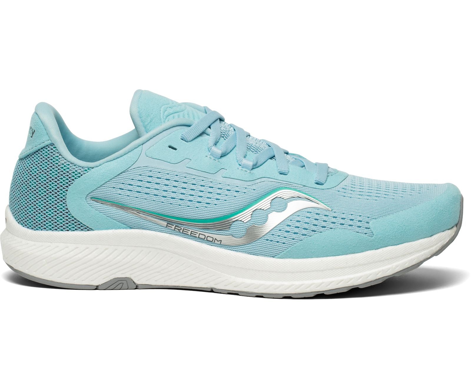 Women's Saucony Freedom 4, Powder/Jade, 7 B Medium