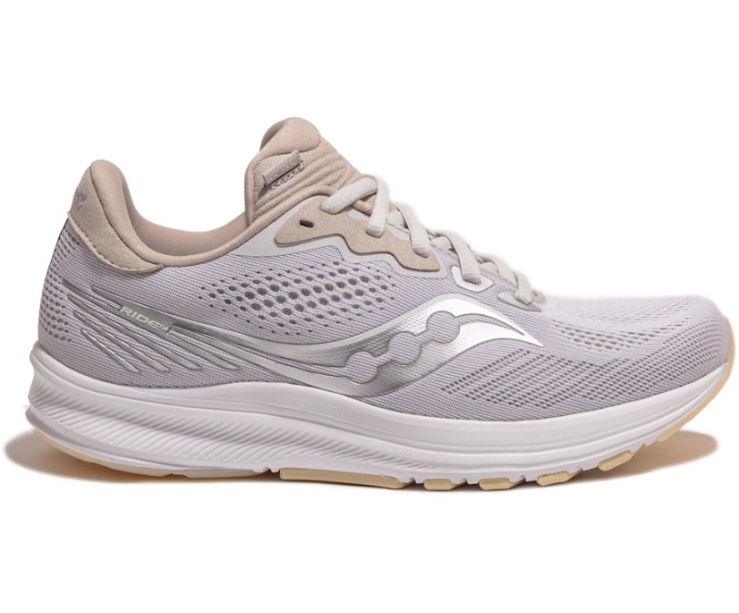 Women's Saucony Ride 14, New Natural, 7.5 B Medium