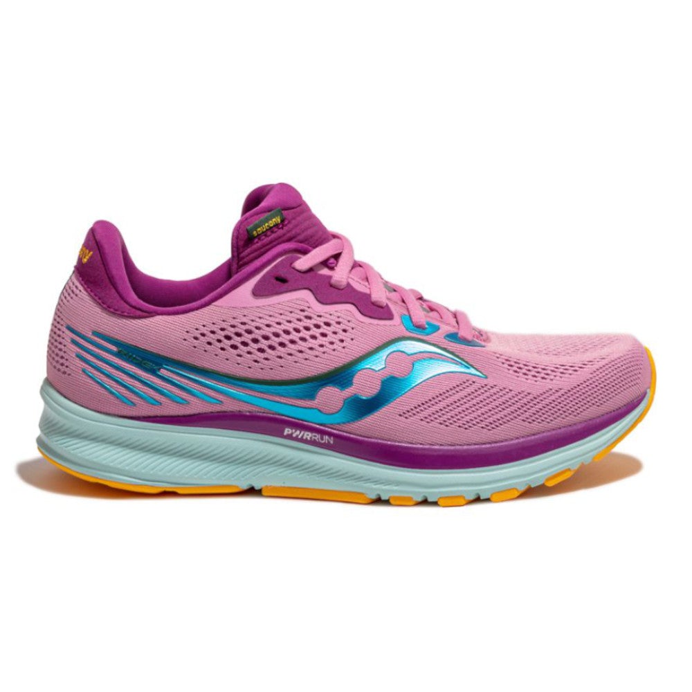 Women's Saucony Ride 14, Future Pink, 9.5 B Medium