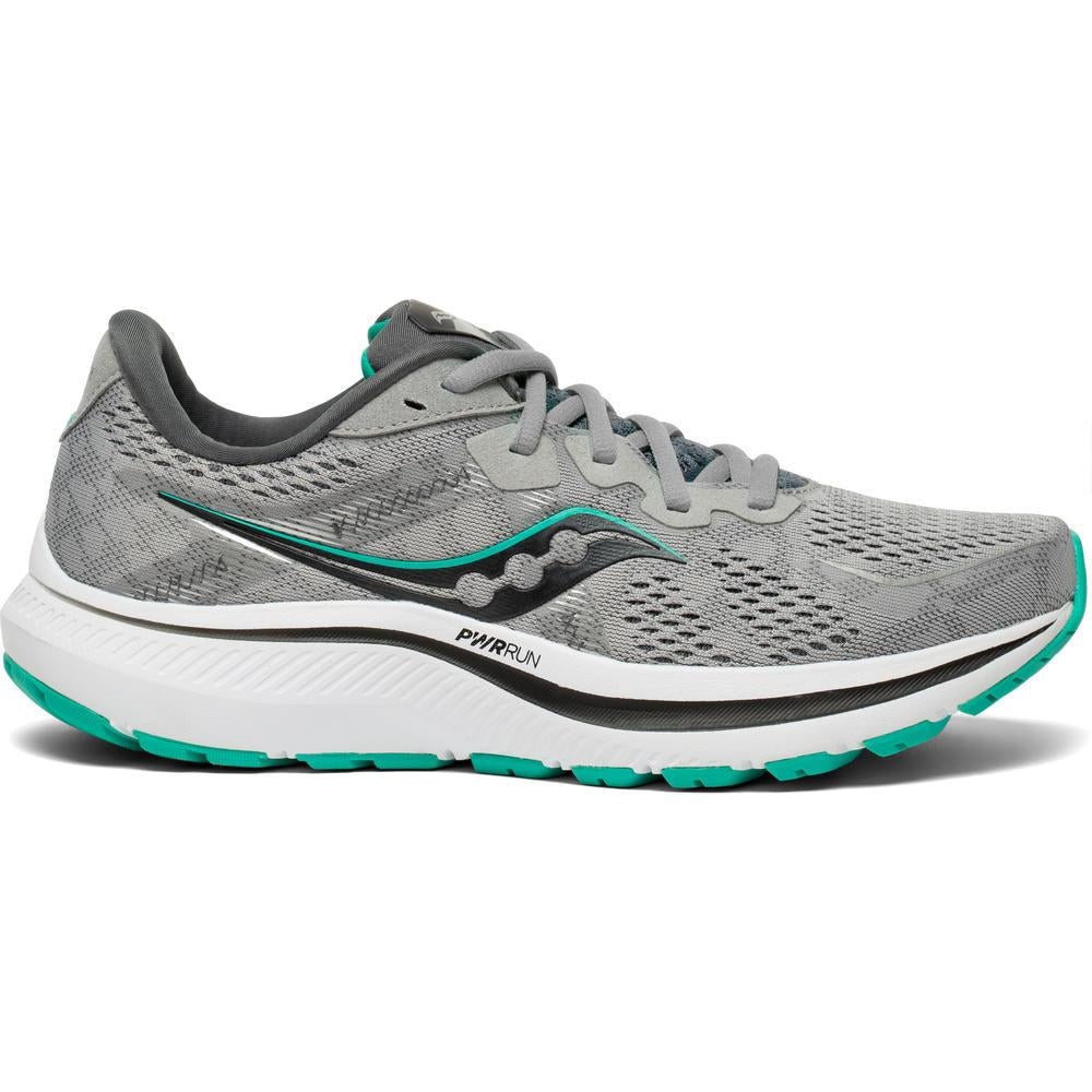 Women's Saucony Omni 20, Alloy/Jade, 8 B Medium