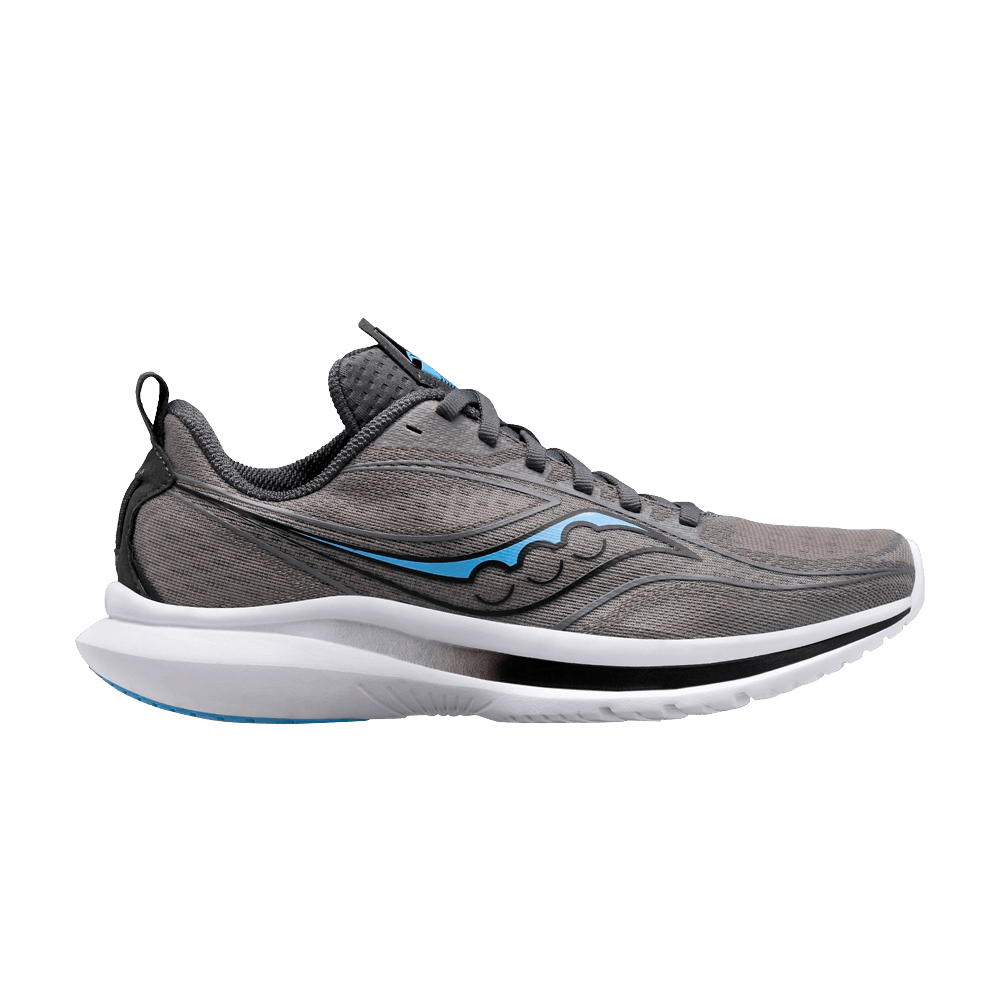 Women's Saucony Kinvara 13, Charcoal/Jewel, 7 B Medium