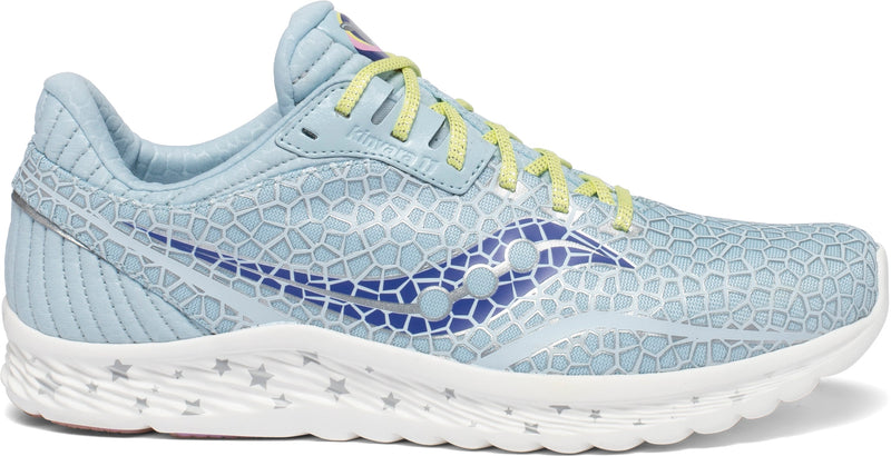 Women's Saucony Kinvara 11, Blue/White, 7 B Medium