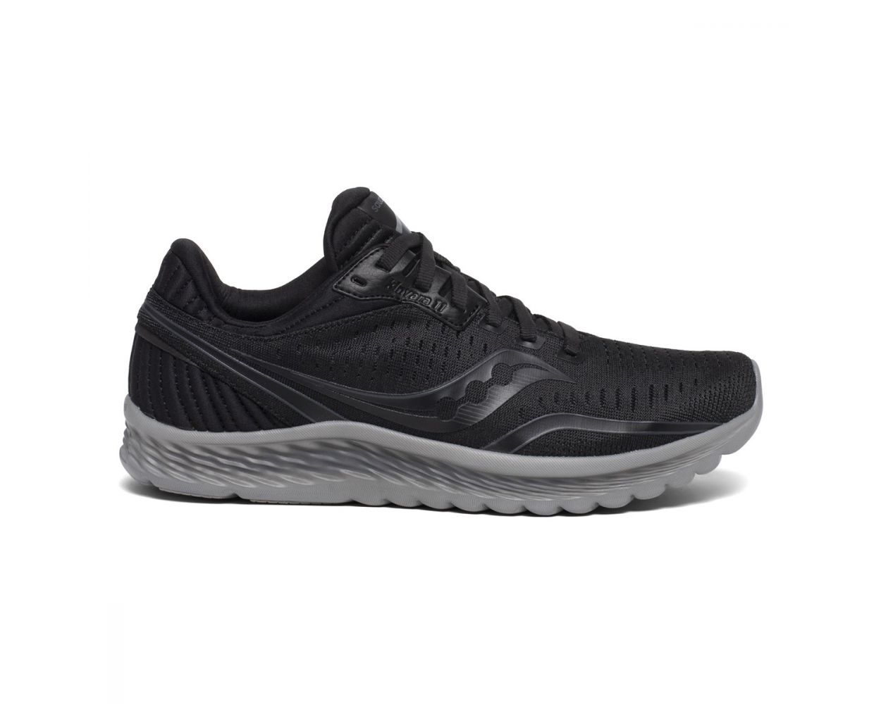 Men's Saucony Kinvara 11, Blackout, 12 D Medium