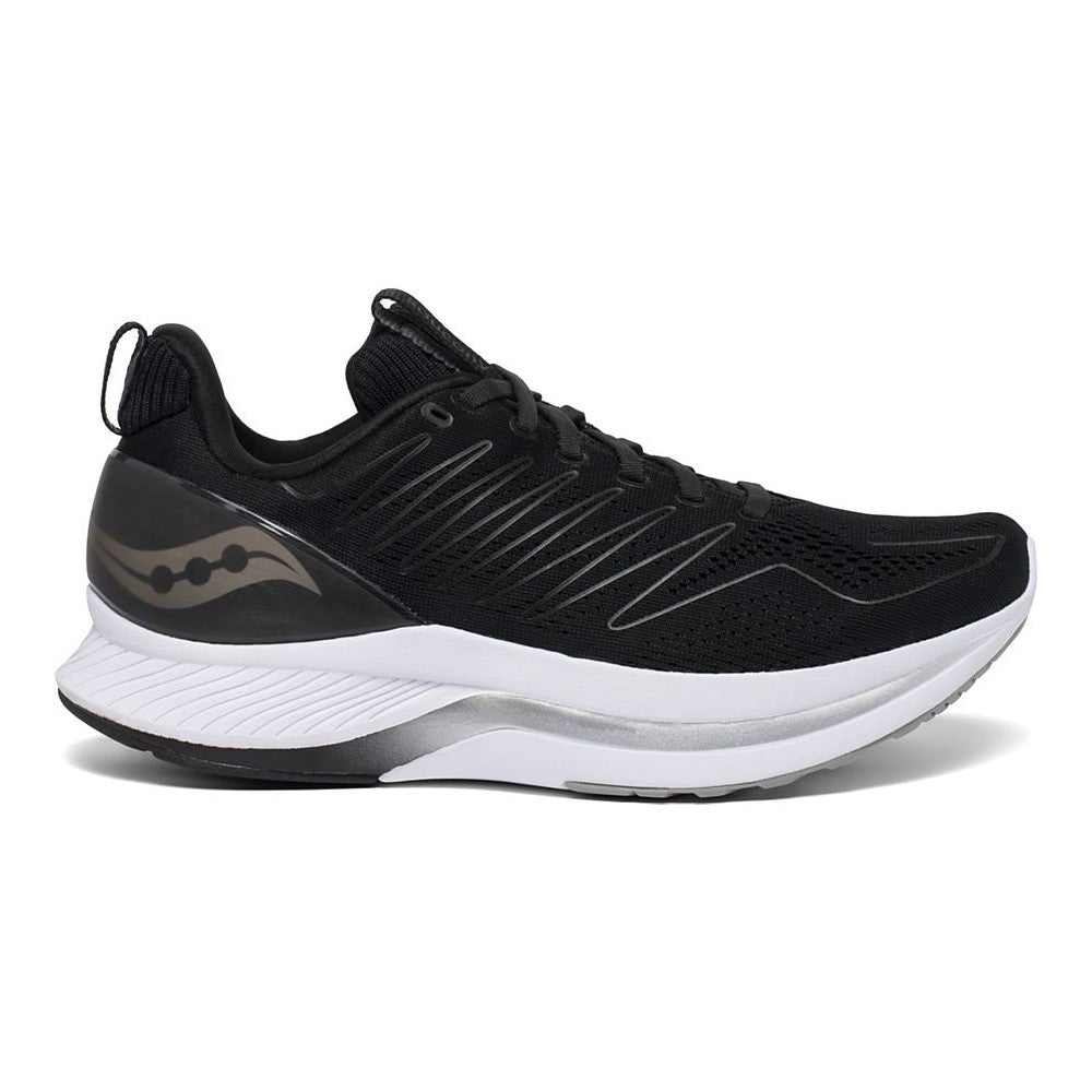 Men's Saucony Endorphin Shift, Black/White, 12.5 D Medium