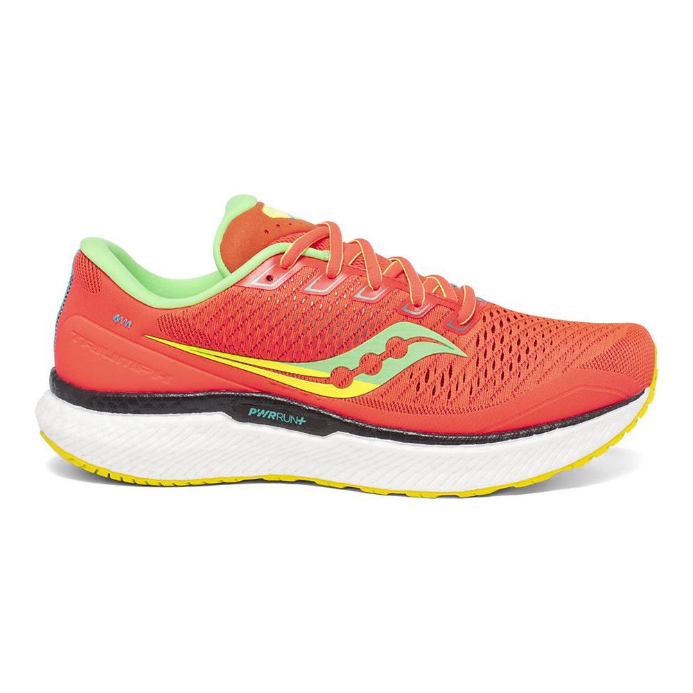 Men's Saucony Triumph 18, Red/Mutant, 11 D Medium