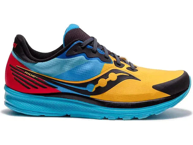 Men's Saucony Ride 14, Solar CHILL, 9.5 D Medium