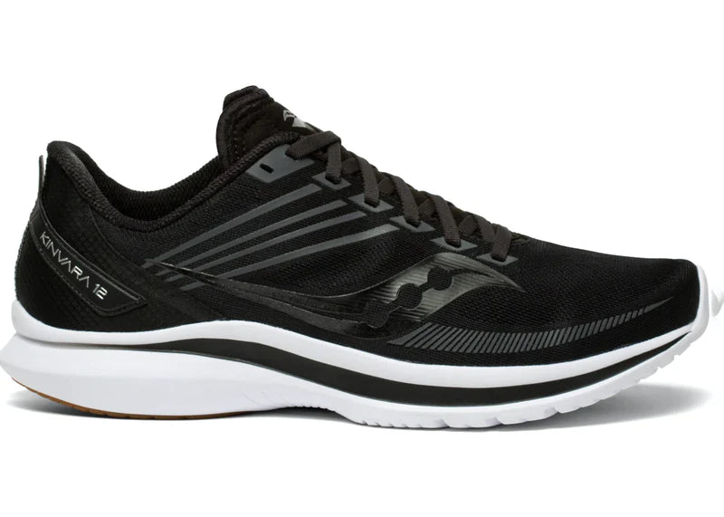 Men's Saucony Kinvara 12, Black/Gum, 11 D Medium