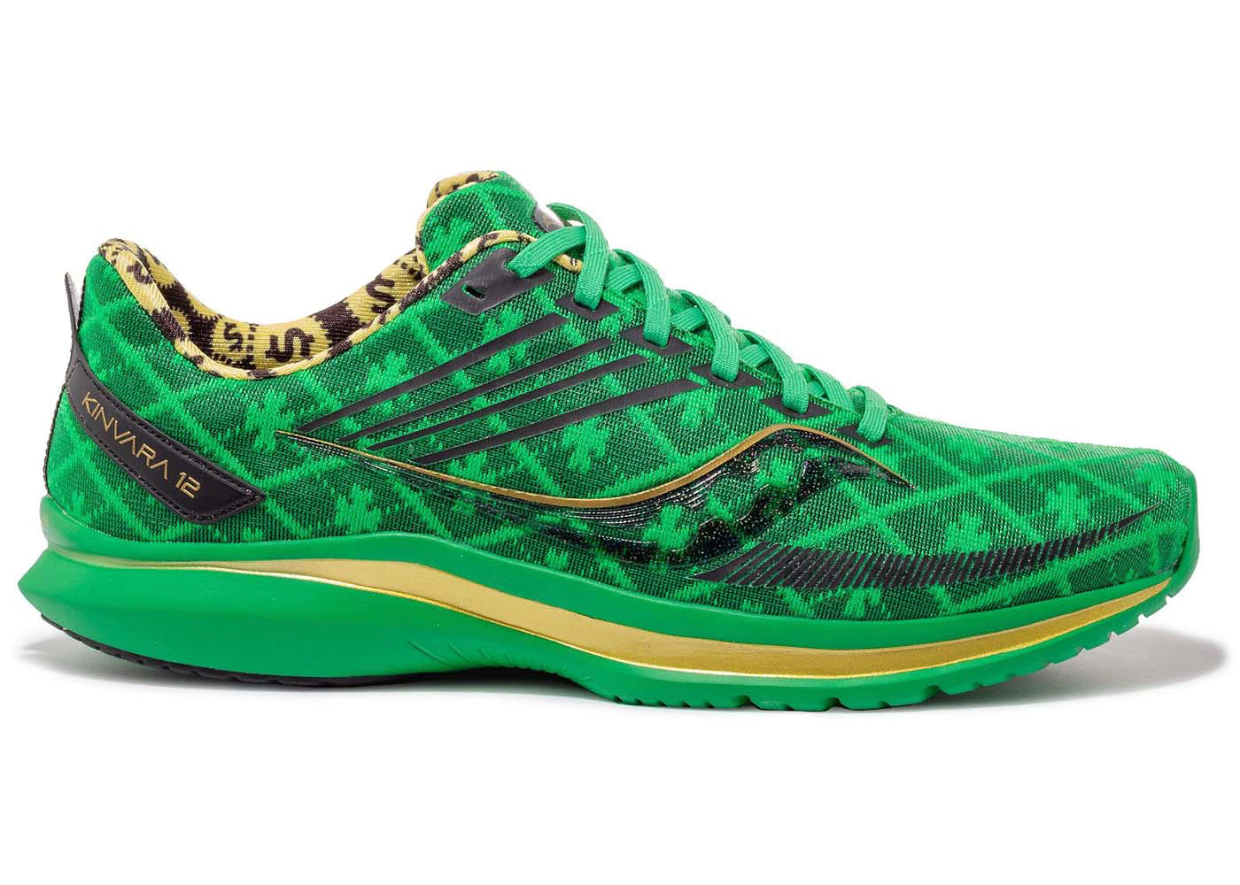 Women's Saucony Kinvara 12, Green Vert, 6.5 B Medium