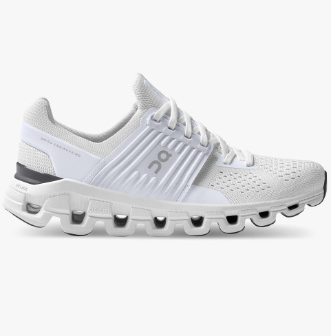 Women's On Cloudswift 2, All White, 8 B Medium